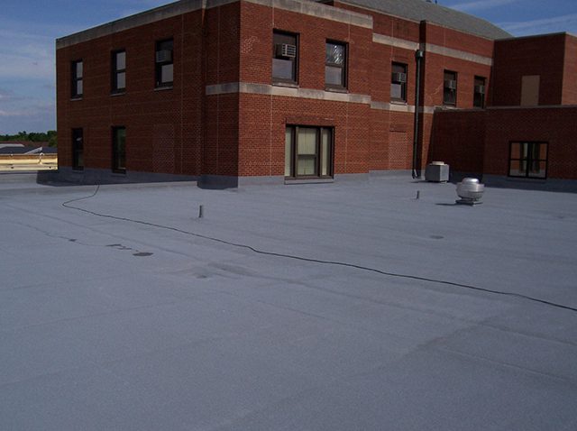 West Roofing Systems installs SPF Roof on Dunlap Hospital Building