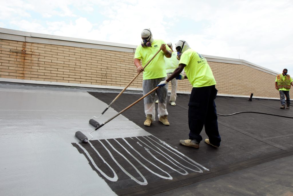 Silicone Restoration Membrane - Cleveland, Ohio | Commercial Roofing ...