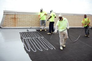 Silicone Restoration Membrane for Commercial Roofs
