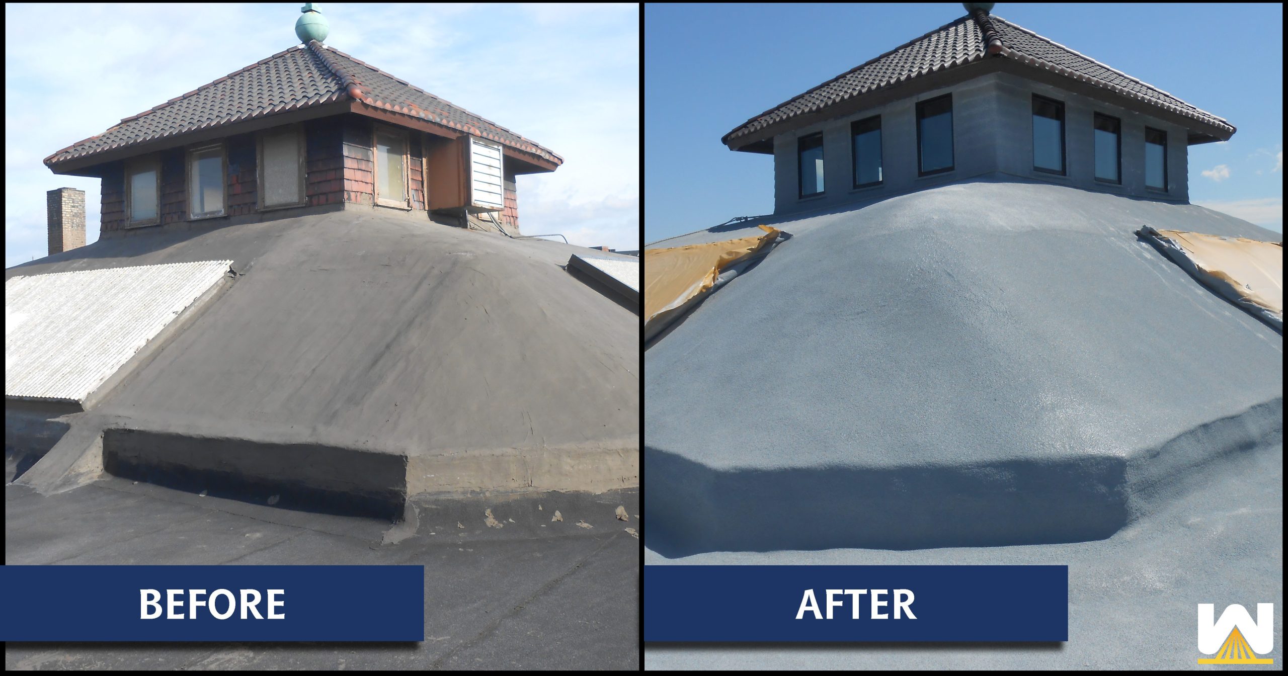 Charter School Roofs Before-After 2