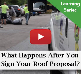 What Happens After You Sign A Roof Proposal?