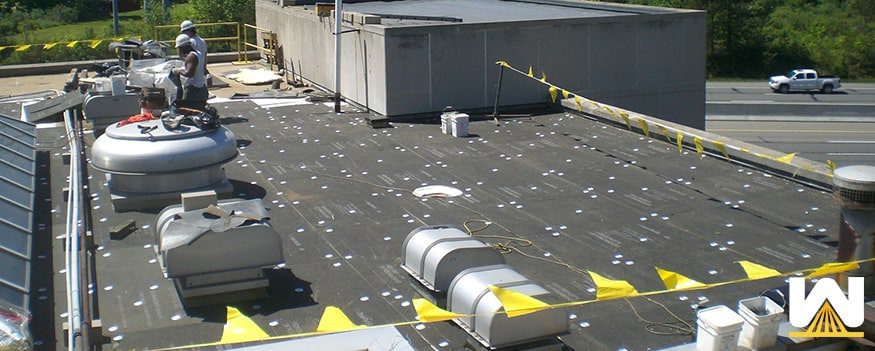Coverboard used for spray foam roofing