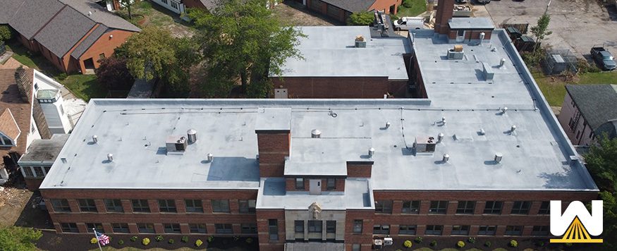 spray foam roof installed in Euclid, Ohio