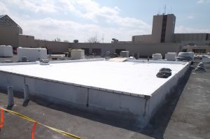 TPO roofing section