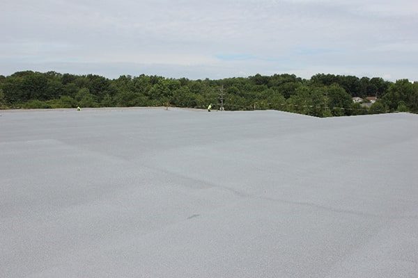 spray foam roof with no seams
