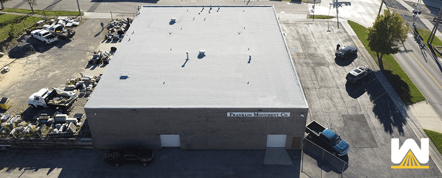 spray foam roof with R-25 and 20-year warranty-min
