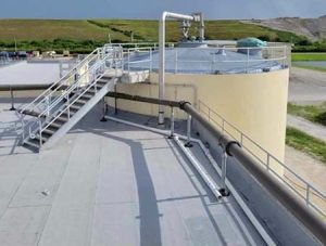 wastewater treatment plant - spray foam roof - Miami, FL