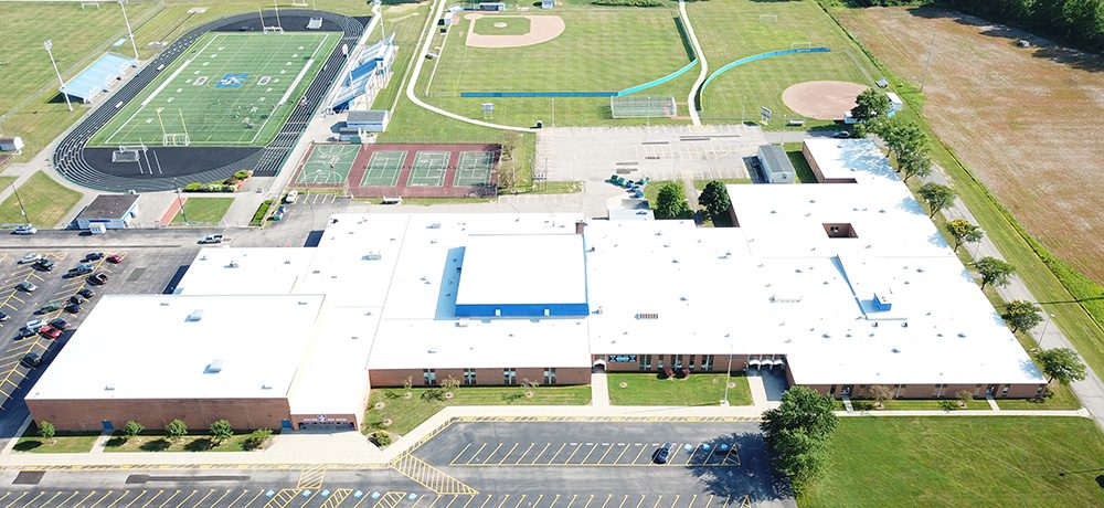 roof coating system installed in Midview, Ohio