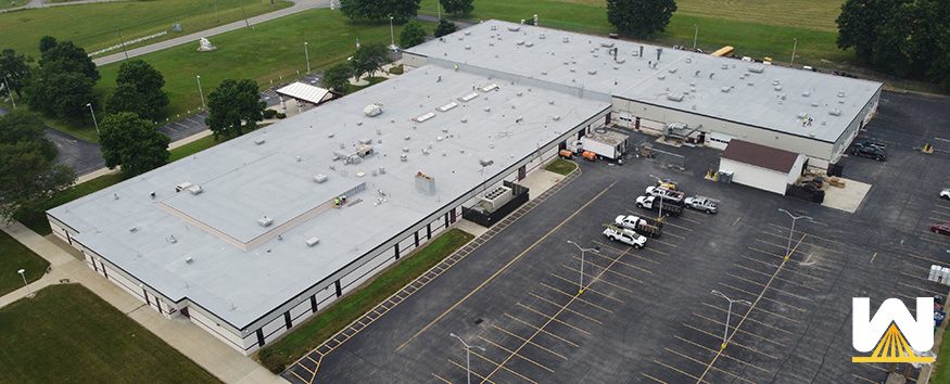 finished spray foam roof in Mercer County, PA