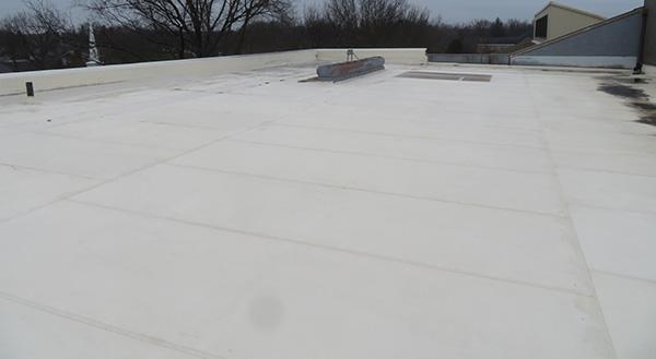 an existing TPO roof that needs to be repaired