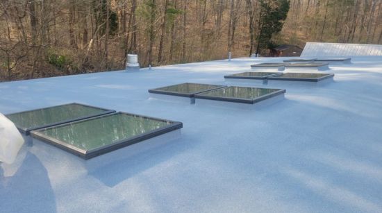 Landmark Recovery - A spray foam roof in Tennessee