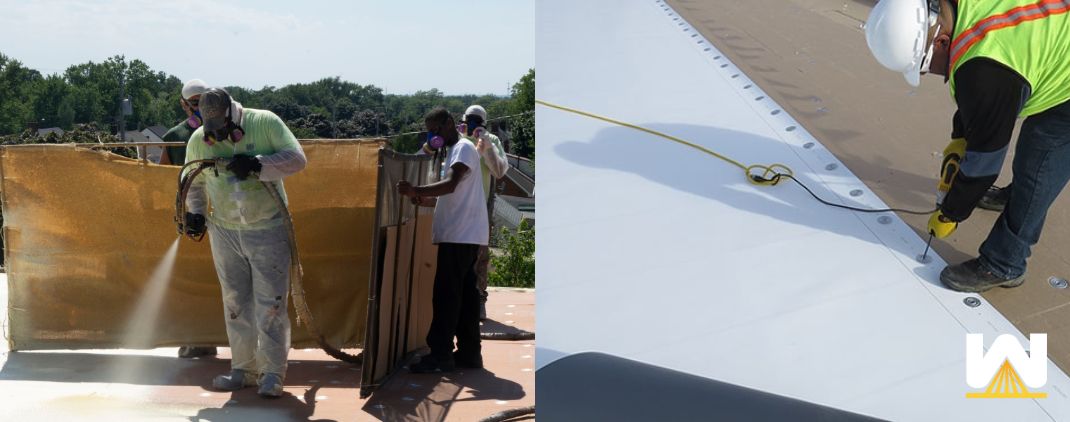 Featured image for “TPO vs. Spray Foam Roofing: A Direct Comparison”