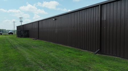 Silicone wall coating at IronRock in Canton, Ohio