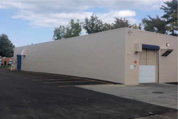 After restoration, walls coated in high-solids silicone at Paisley Farms