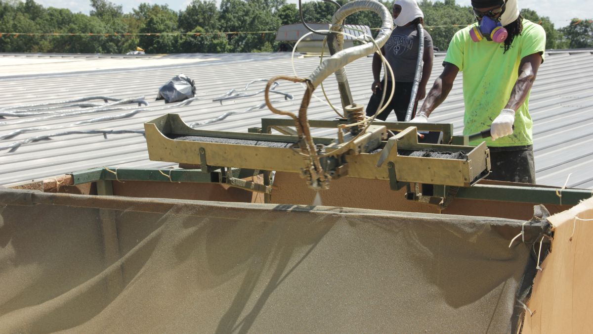 Featured image for “MTD Facility – Robotic Spray Foam Roof Restoration (384,000 sq ft)”