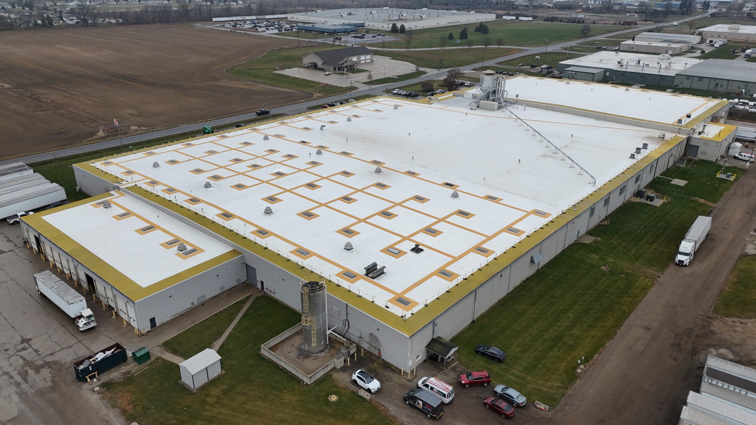 Finished silicone coating project in Michigan