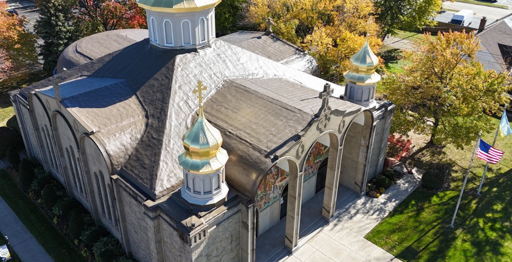 St. Vladimir's Church - Re-coat - Parma, Ohio - 2025
