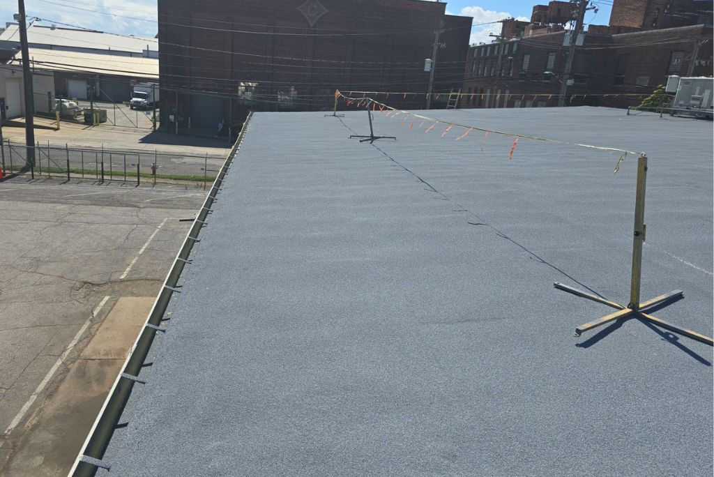 Commercial Roofing Recoat in Cleveland Ohio