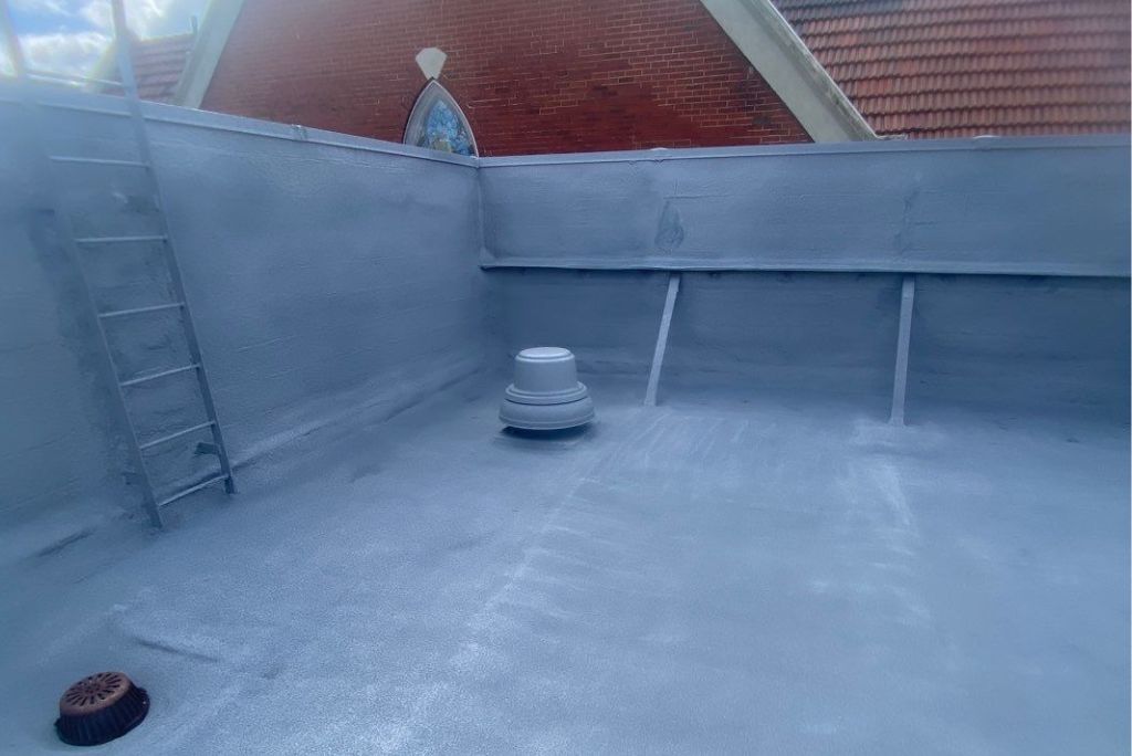 Commercial Roofing System Installed on a Church in Lakewood, Ohio