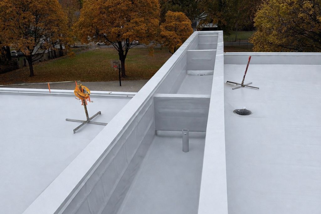 Commercial Roofing at Cleveland Municipal School District - Kenneth Clement