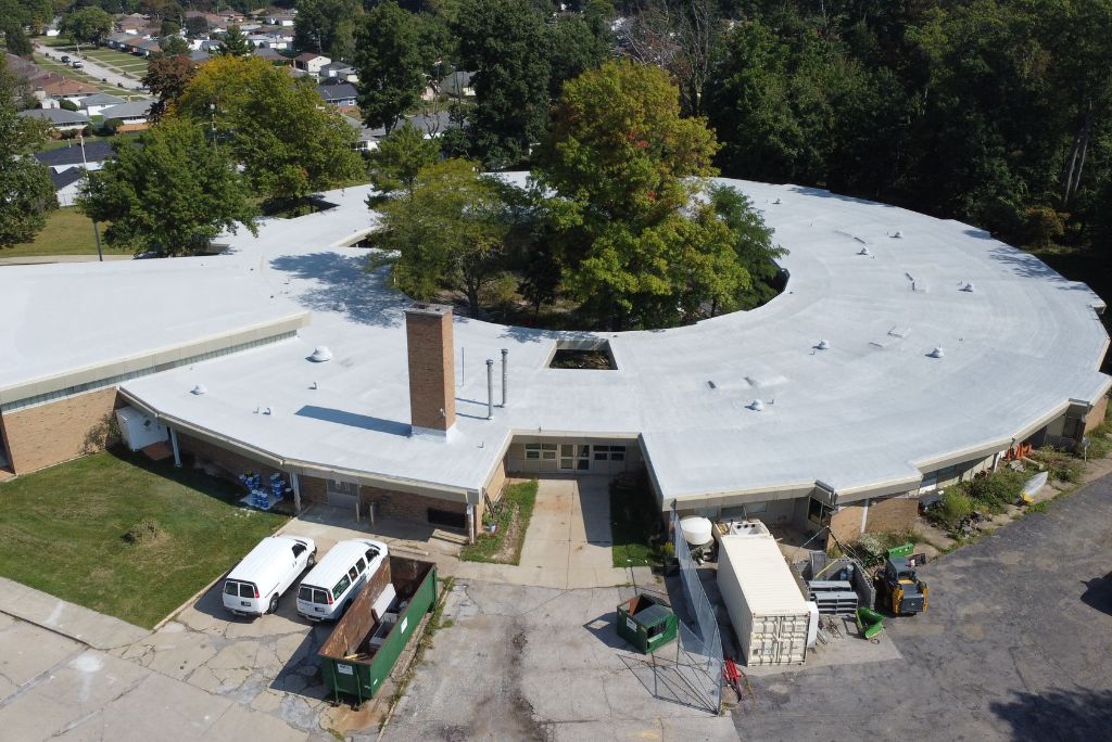 Commercial School Roofing Project Complete - Arlington Building - Parma - Ohio