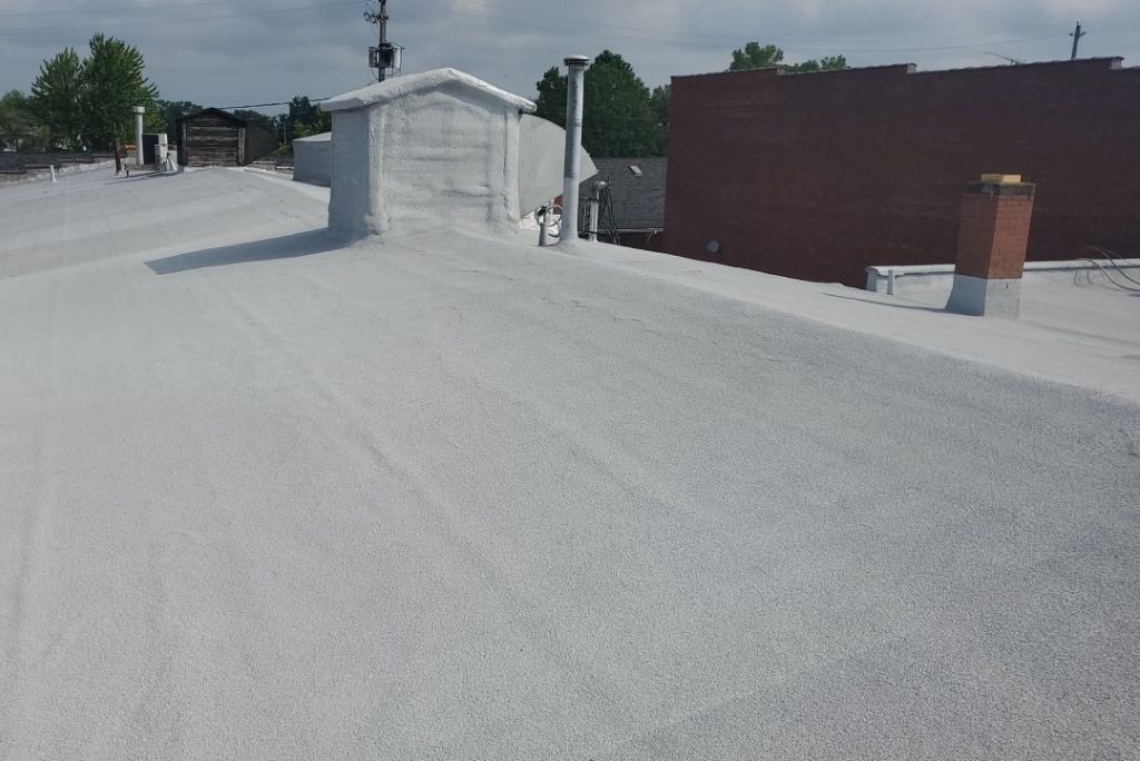 Finished Spray Foam Roof in Elyria, Ohio